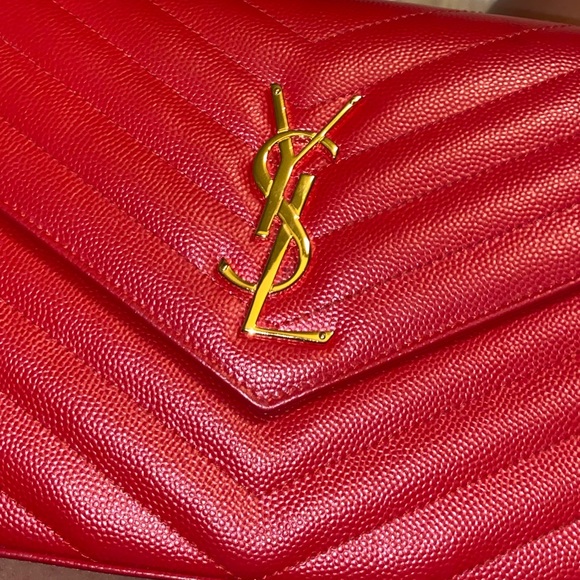 YSL Saint Laurent Monogram Chain Wallet - Picture 2 of 9